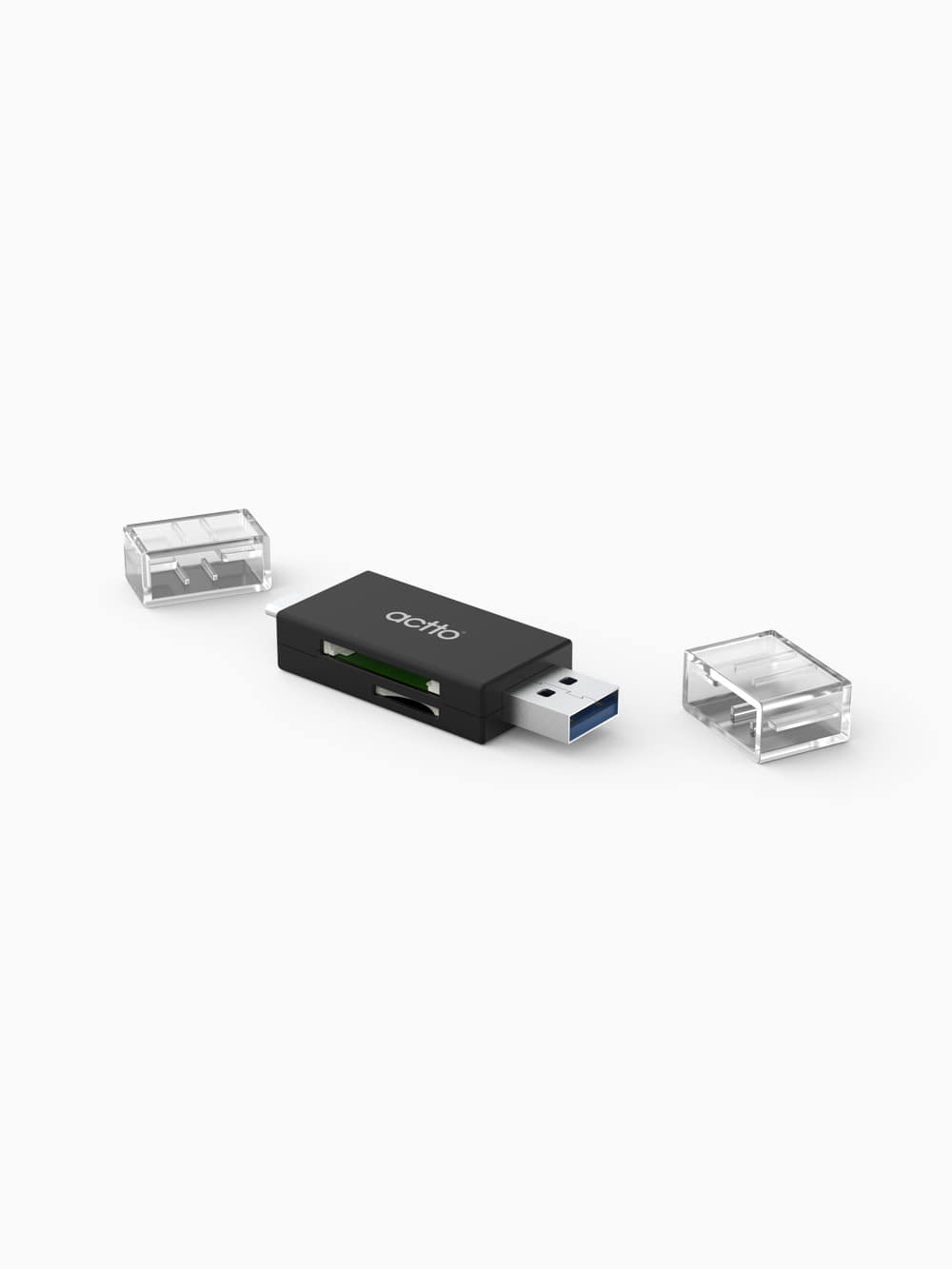 엑토 투웨이 USB 3.2 Gen1 &amp; 타입C 카드리더 OTG-10